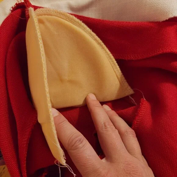 Vintage Karlie & Company Women’s 5/6 Red Striped Dress Preppy Collared USA Made - Picture 9 of 9